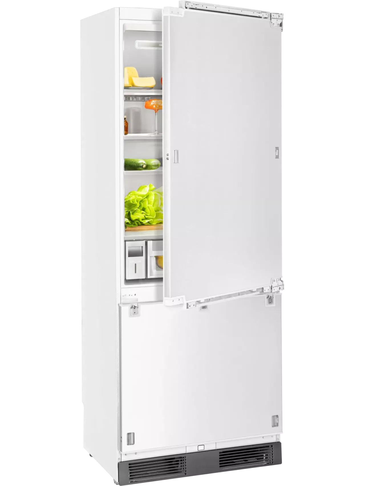 Встраиваемый холодильник HIBERG s-RFC 600 W RU