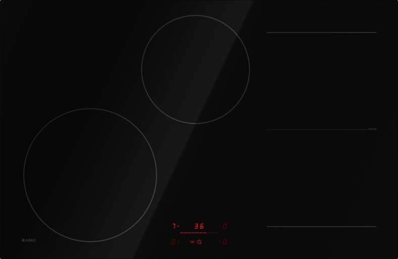 Варочная индукционная панель Asko HI2842FBG1 черная RU