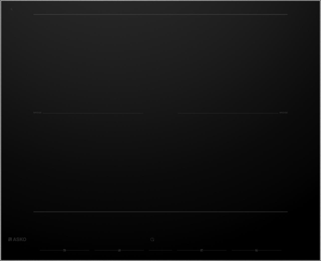 Варочная индукционная панель Asko HID654GC черная RU